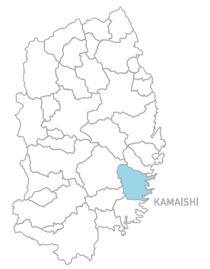 map: Iwate Prefecture (Sanriku coast)